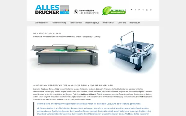 aludibond-schild.de