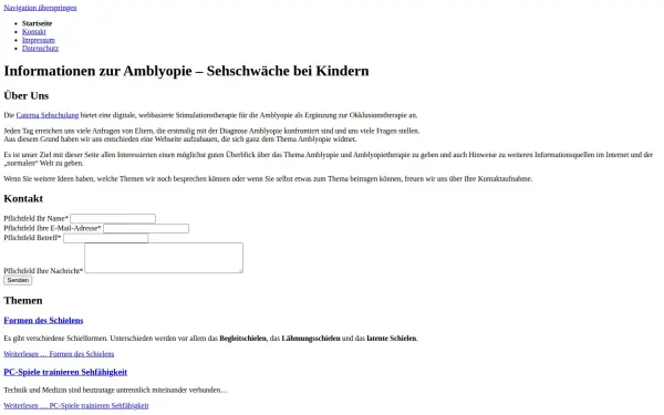 amblyopie.de