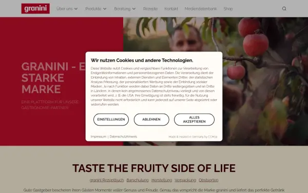 www.granini-gastro.de