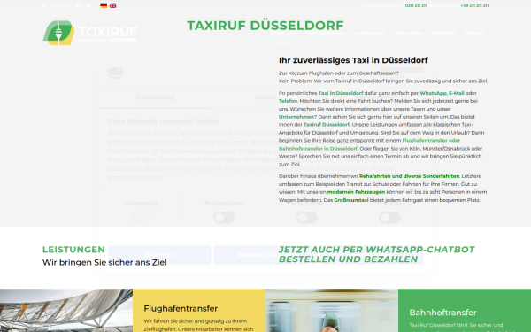 taxiruf-duesseldorf.de