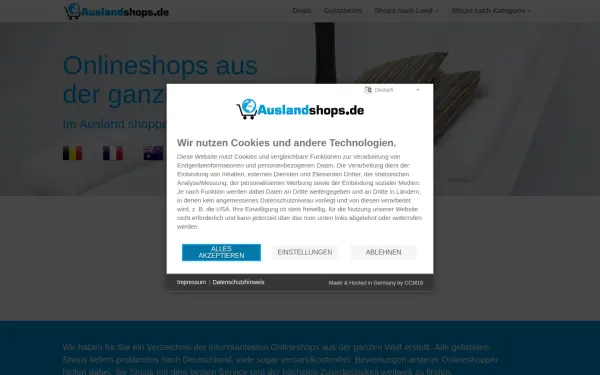 www.auslandshops.de