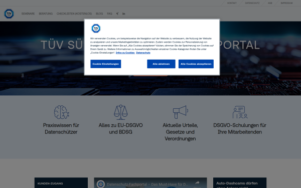 datenschutz-fachportal.tuvsud.com