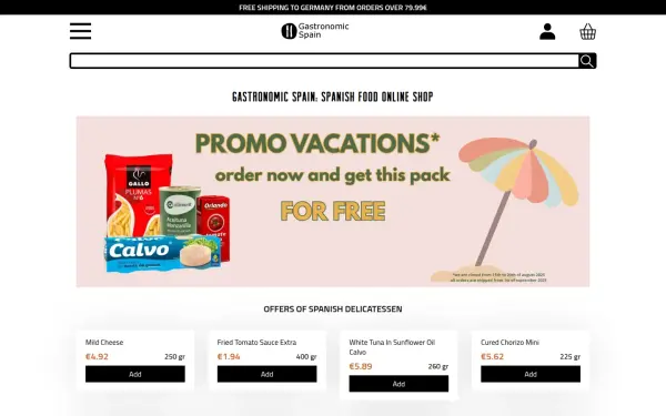 www.gastronomicspain.com