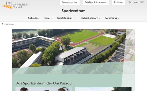 www.sportzentrum.uni-passau.de