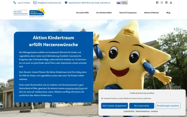 www.aktion-kindertraum.de