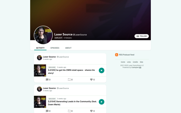 podcast.lasereverything.net