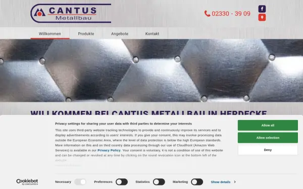 www.metallbau-cantus.de