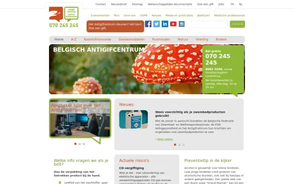 www.poisoncentre.be