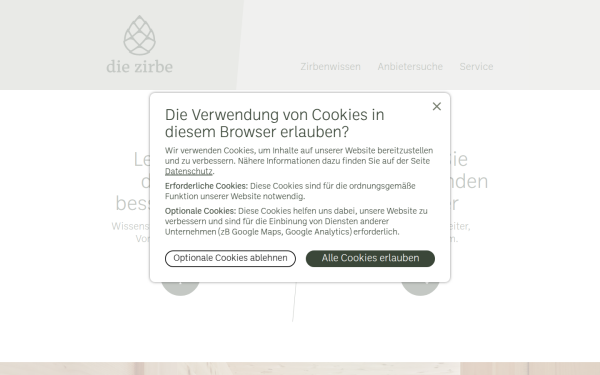 www.zirbe.info