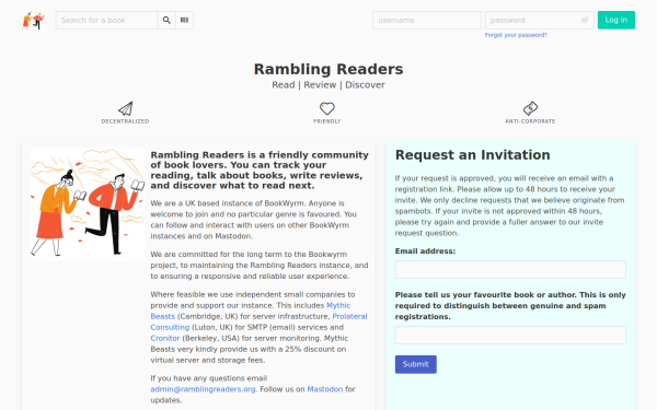 ramblingreaders.org
