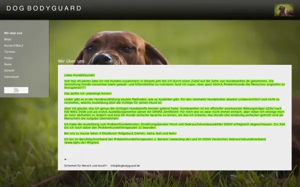 dogbodyguard.de