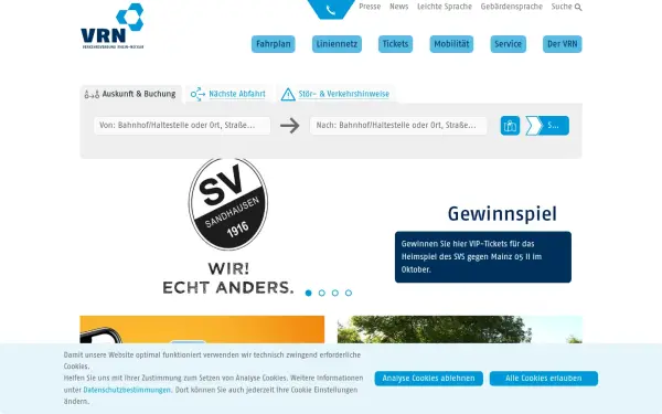 www.vrn.de
