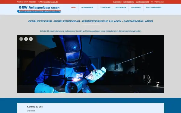 www.grw-anlagenbau-sonneberg.de