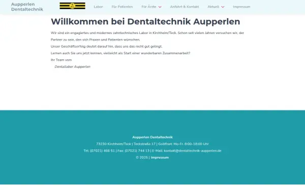 dentaltechnik-aupperlen.de