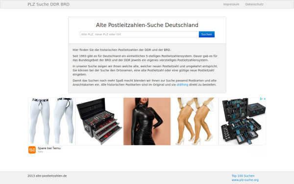alte-postleitzahlen.de
