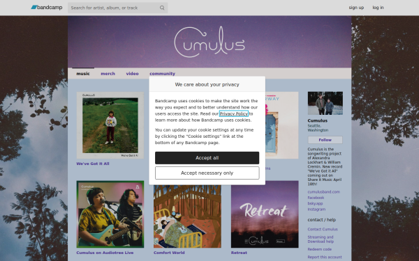 cumulus.bandcamp.com