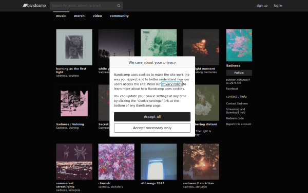 sadnessmusic.bandcamp.com