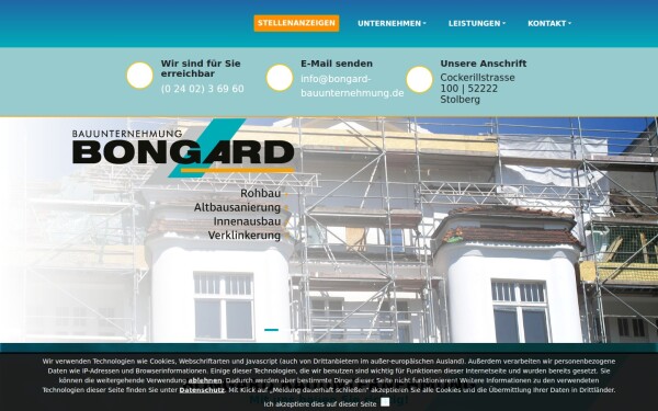 www.bongard-bauunternehmung.de