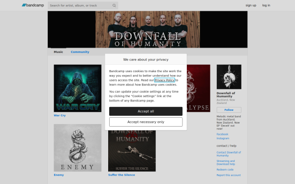 downfallofhumanity.bandcamp.com