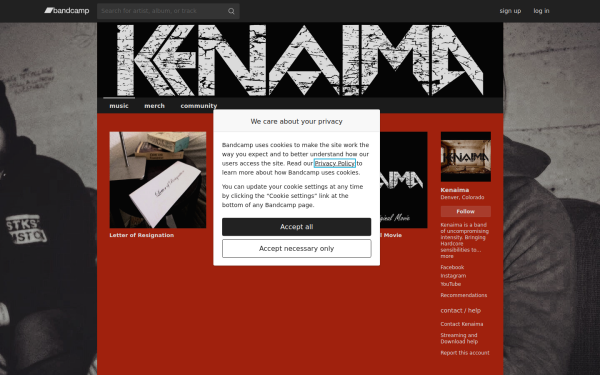 kenaima.bandcamp.com