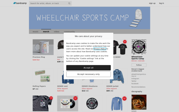 wheelchairsportscamp.bandcamp.com