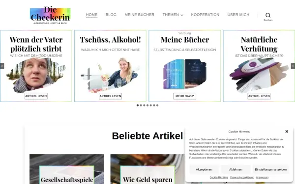 www.diecheckerin.de