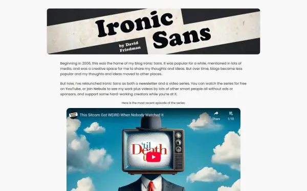 ironicsans.com