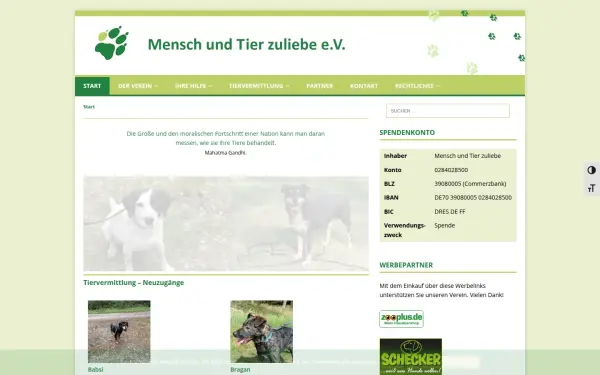 www.mensch-und-tier-zuliebe.de