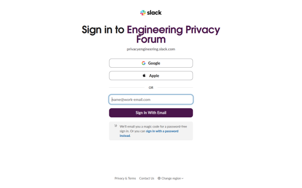 privacyengineering.slack.com