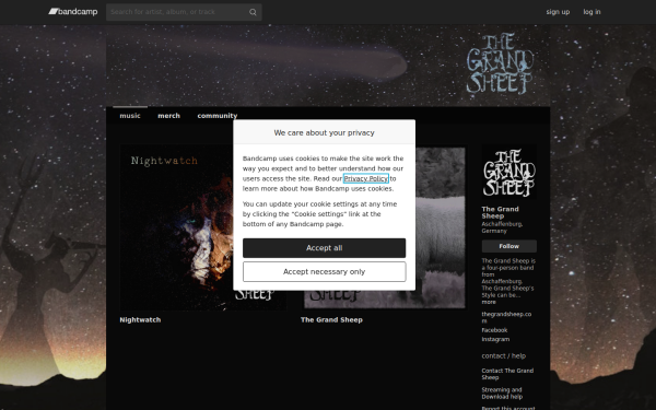 thegrandsheep.bandcamp.com