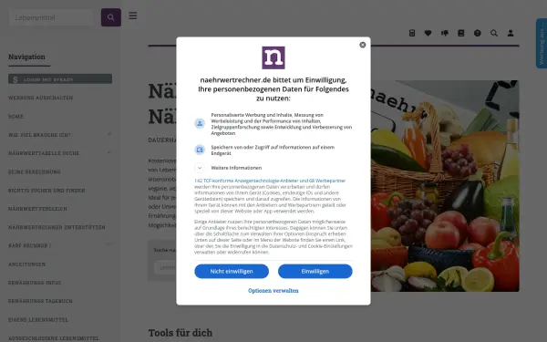 www.naehrwertrechner.de