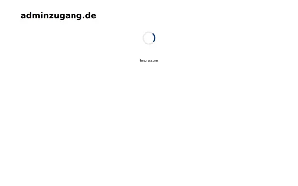 adminzugang.de