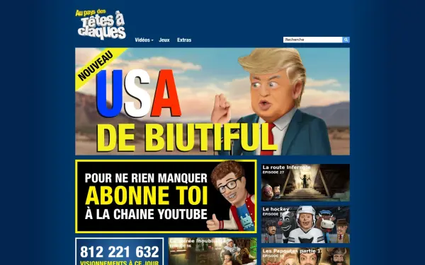 www.tetesaclaques.tv