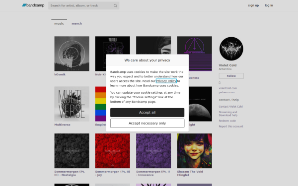violetcold.bandcamp.com