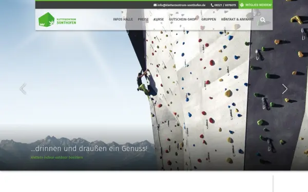 www.kletterzentrum-sonthofen.de