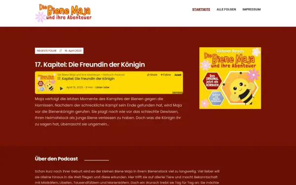 www.biene-maja-podcast.de