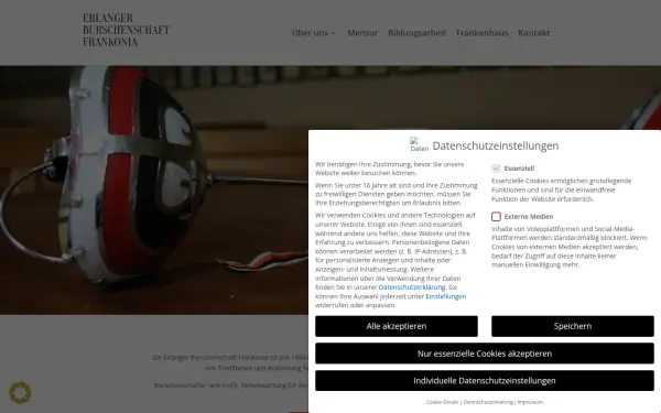 frankonia-erlangen.de