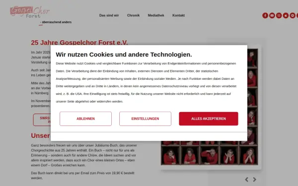 gospelchor-forst.de