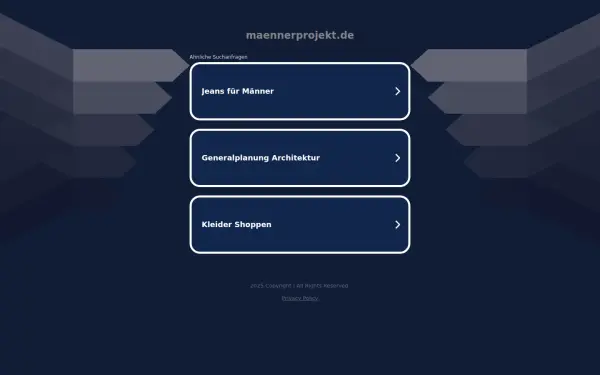 maennerprojekt.de