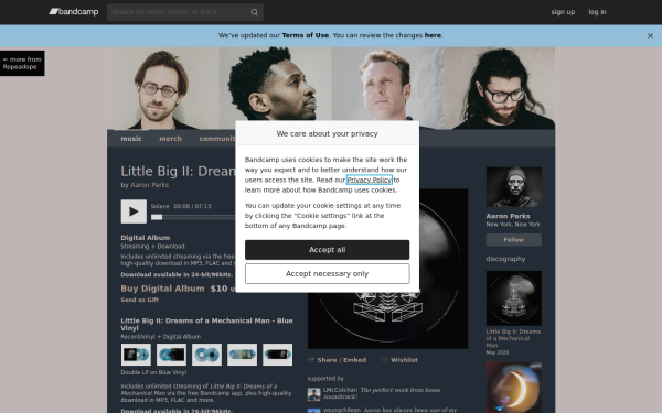 aaronparksmusic.bandcamp.com