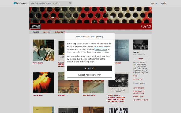 fugazi.bandcamp.com