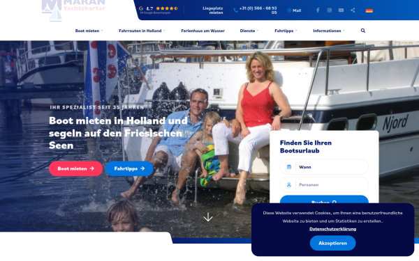 www.maranyachtcharter.de