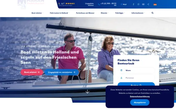 www.maranyachtcharter.de