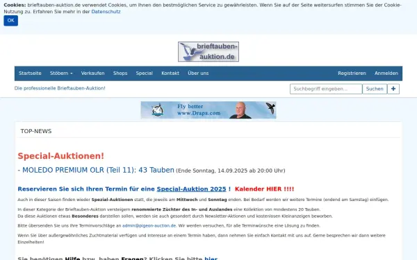 pigeon-auction.de