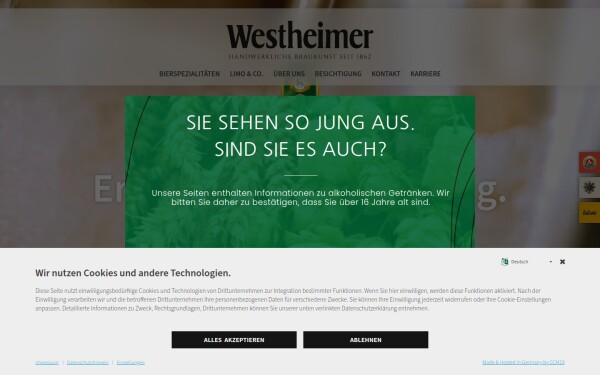 brauerei-westheimer.de