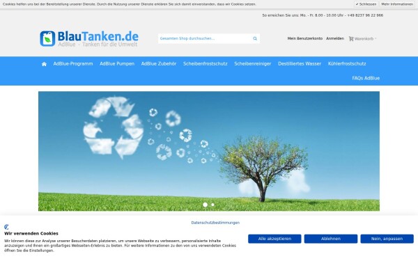 www.blautanken.de