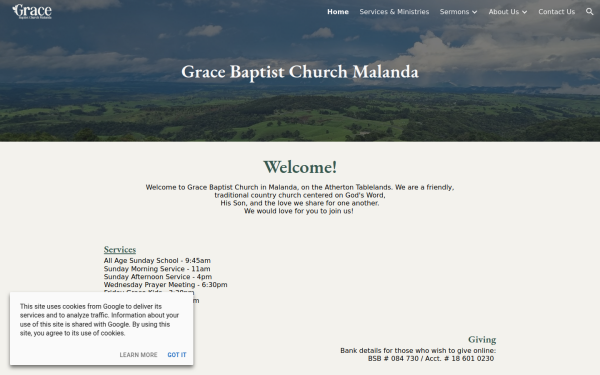 www.gracebaptistmalanda.net.au