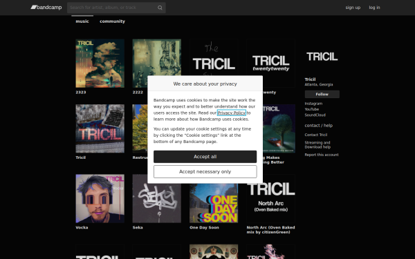 tricil.bandcamp.com