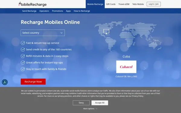 mobilerecharge.com