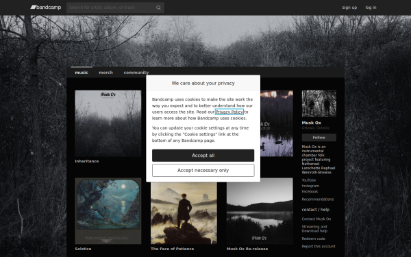 muskoxofficial.bandcamp.com